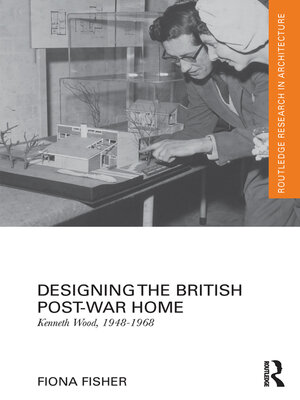cover image of Designing the British Post-War Home